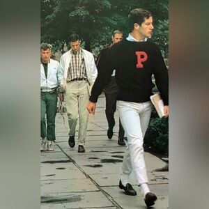 Rare 1950’s Princeton University Collegiate Wool Knit Sweater